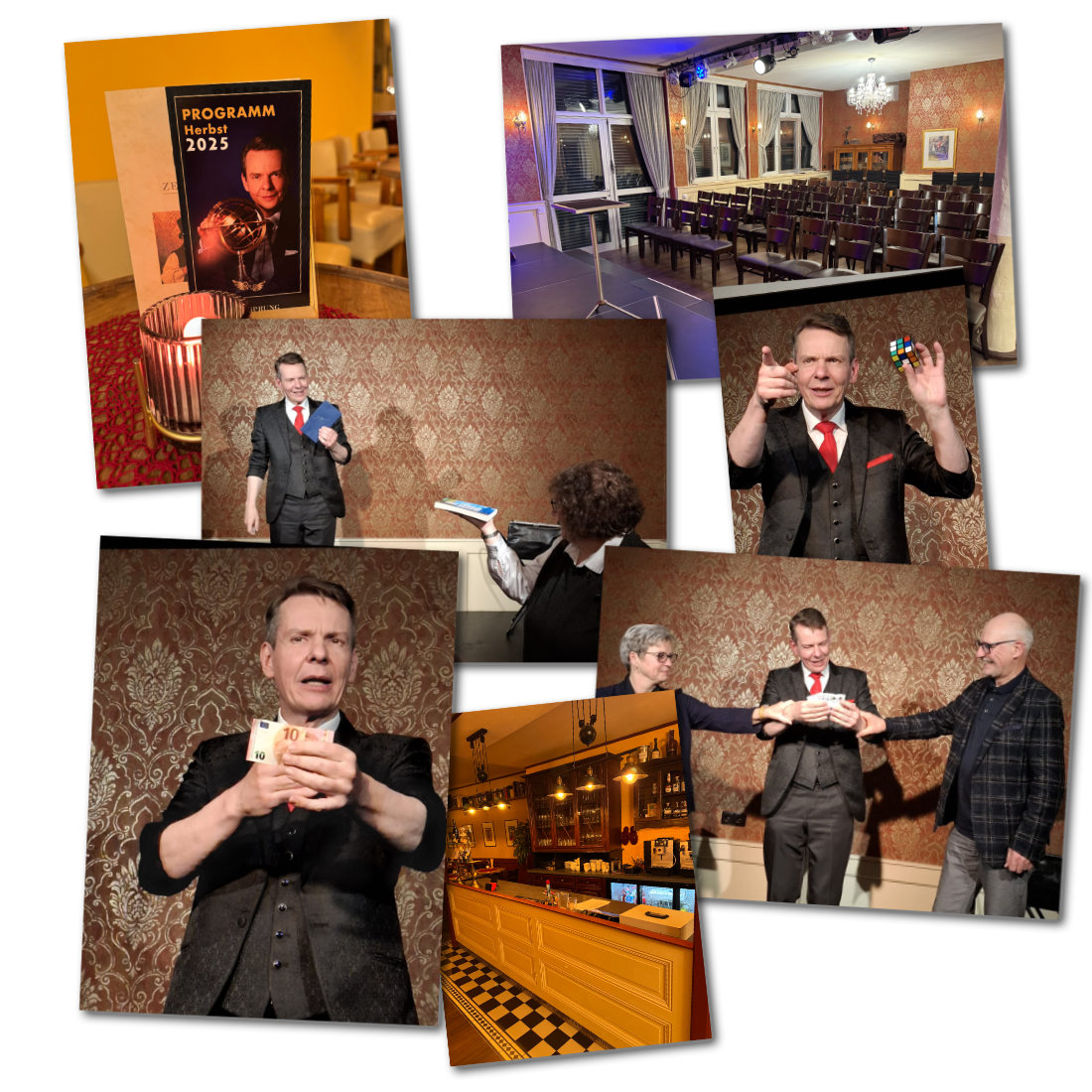 Jörg Alexander im Zaubertheater Zeitensprung